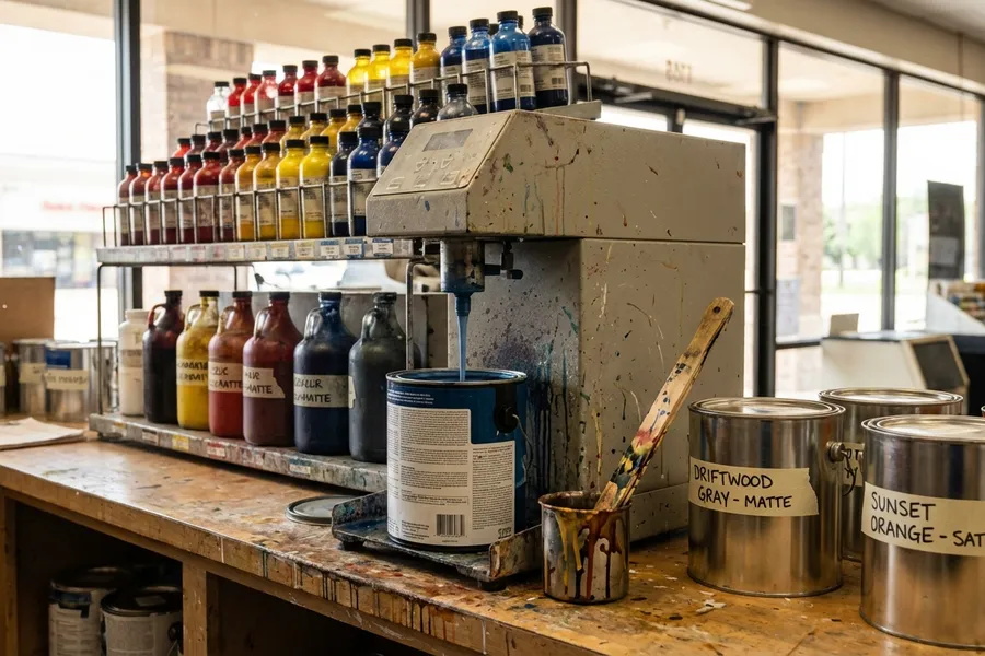 Painting Supplies finished result in Houston, TX